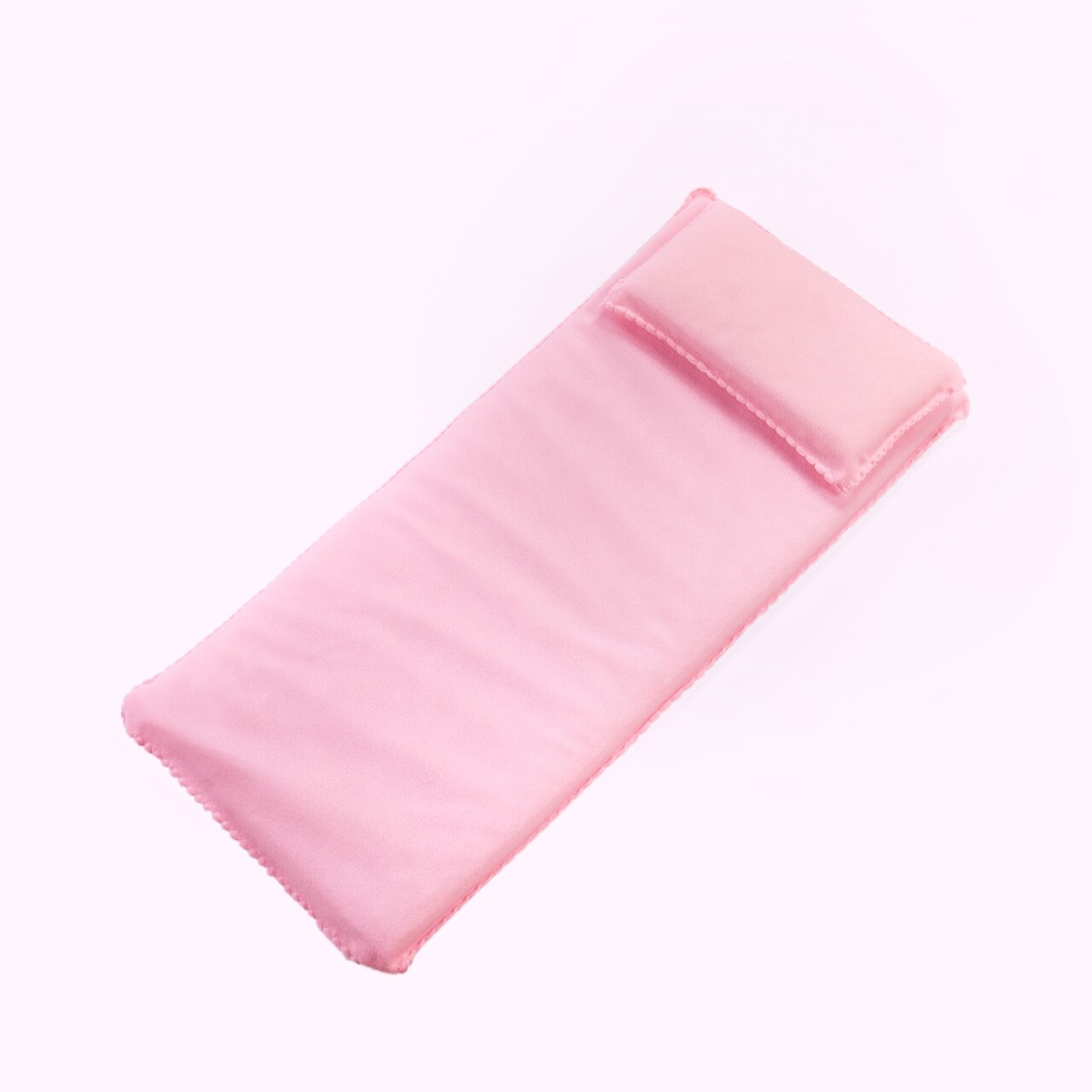 Eli & Mattie Bedding for Doll Bed, Mattress and Pillow check dimensions can use for Cradle Bunk Beds Amish Made, Pink